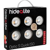 Hide-a-lite Dimbar Belysning Hide-a-lite Optic S Quick ISO Spotlight 6st