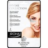 Dam Ögonmasker Iroha Extra Glowing Foil Sheet Eye Patches Platinum 2-pack