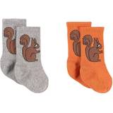 Mini Rodini Squirrel Socks 2-pack - Multi (2176011600)