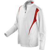 Spiro Trial Training Top Unisex - White/Red/White