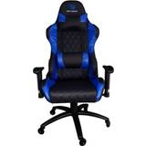 Justerbart armstöd - PVC-läder Gamingstolar Coolbox Deep Command 2 Gaming Chair - Black/Blue