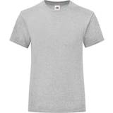 Fruit of the Loom Barnkläder Fruit of the Loom Girl's Iconic 150 T-shirt - Heather Grey (61-025-094)