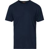 Stenströms Solid Cotton T-shirt - Navy