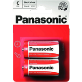 Batterier - C (LR14) - Klockbatterier Batterier & Laddbart Panasonic Zinc Carbon C 2-pack
