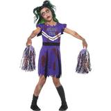 Sport - Zombies Maskeradkläder Smiffys Dark Cheerleader Child Costume