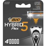 Rakblad på rea Bic Hybrid 5 Flex 4-pack
