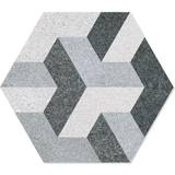 Hexagon Kakel & Klinkers Hill Ceramic Dolomite KLC4322 22x25cm