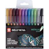 Gelpennor Sakura Gelly Roll Metallic Shiny Gel Pens 12-pack