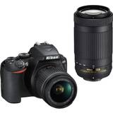 Nikon d3500 18 55mm Digitalkameror Nikon D3500 + AF-P DX 18-55mm F3.5-5.6G VR + 70-300mm F4.5-6.3G ED VR