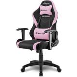 Justerbart armstöd - Tyg Gamingstolar Sharkoon Skiller SGS2 Junior Gaming Chair - Black/Pink