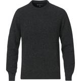 Barbour Gråa - Ull Överdelar Barbour Patch Crew Sweater - Charcoal