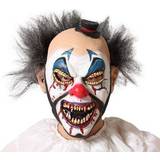 Gummi/Latex Maskerad Masker Th3 Party Evil Clown Halloween Mask