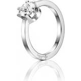 Smycken Efva Attling Crown Wedding Ring - White Gold/Diamond