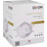 Andningsskydd Munskydd & Andningsskydd Ox-On Respiratory Protection FFP3NR D with Valve 5-pack