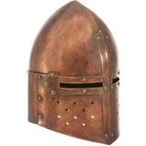 Fighting Maskerad Hjälmar vidaXL Medieval Knight Helmet for Role-Playing Games Antique Steel