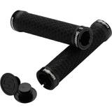 Sram Handtag Sram Locking Grips W Double Clamps and End Plugs 135mm