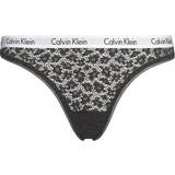 Calvin Klein Caros Lace Brazilian Briefs - Black