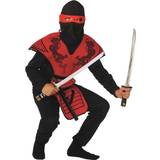 Fighting - Klänningar Maskeradkläder RIO Ninja Fighter Red