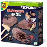 Träleksaker Experimentlådor SES Creative Explore Excavate Fossils