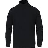 Oscar Jacobson Kläder Oscar Jacobson Salim Rollneck Sweatshirt - Black