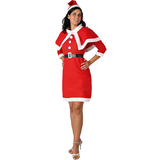 Damer - Jul Maskeradkläder Th3 Party Santa's Wife Costume for Adults