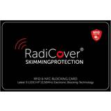 RFID Blockeringskort på rea RadiCover Skim-Block Card 3-LED RFID Skimming Protector - Black