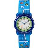 Barn - Digital - Vit Armbandsur Timex Time Machines Blue Soccer (TW7C16500)