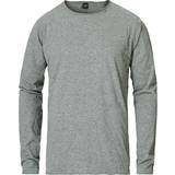 Replay Gråa - Herr T-shirts Replay Long Sleeved Raw Cut T-shirt - Grey