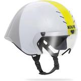 Läder Cykelhjälmar Kask Mistral Aero Helmet - White/Silver