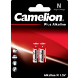 Batterier - Engångsbatterier - N (LR1) Batterier & Laddbart Camelion Plus Alkaline LR1 Compatible 2-pack