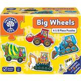 Orchard Toys Big Wheels 12 Bitar