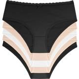 Dorina Naomi Hipster Panties 5-pack - Black/White/Beige