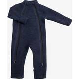 Flickor Jumpsuits Barnkläder Joha Wool Riding Suit - Dark Blue Melange