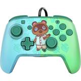 PDP Faceoff Deluxe+ Audio Wired Controller - Animal Crossing Tom Nook