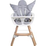 Childhome Gråa Tillbehör Childhome Angel Seat Cushion Universal Jersey Grey
