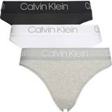 Calvin klein string 3 pack Calvin Klein High Leg 3-pack - White/Grey/Heather