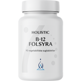 Holistic B-vitaminer Vitaminer & Mineraler Holistic B-12 Folic Acid 90 st