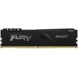 RAM minnen Kingston Fury Beast Black DDR4 3600MHz 16GB (KF436C18BB/16)