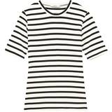 Dam - Randiga T-shirts & Linnen Stylein Chambers T-shirt - White with Stripes