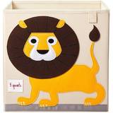 Animals - Gula Förvaring 3 Sprouts Lion Storage Box