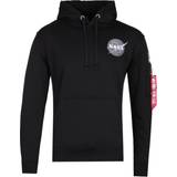 Alpha Industries Polyester Kläder Alpha Industries Hooded Sweatshirt - Black