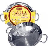 Rostfritt stål Paellapannor Valenciana 46 cm
