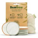 Sminkborttagning Bamboo Makeup Remover Pads 16-pack