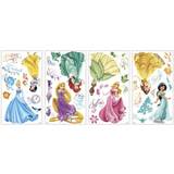 Prinsessor Tavlor & Posters RoomMates Disney Princess Royal Debut Wall Decals with Glitter