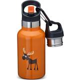 Plast Barntermosar Carl Oscar TEMPflask Orange Moose 350ml