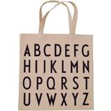 Tygkassar Design Letters Favourite Tote Bag ABC - Beige