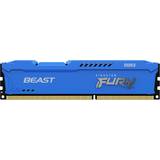 Kingston 4 GB - DDR3 RAM minnen Kingston Fury Beast Blue DDR3 1600MHz 4GB (KF316C10B/4 )