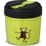 Gröna Barntermosar Carl Oscar Termomatlåda 0.5l Lime Monkey