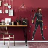 Svarta Väggdekor RoomMates Black Widow Peel and Stick Giant Wall Decals