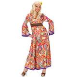 60-tal - Dans Dräkter & Kläder Widmann Groovy Hippie Woman Costume